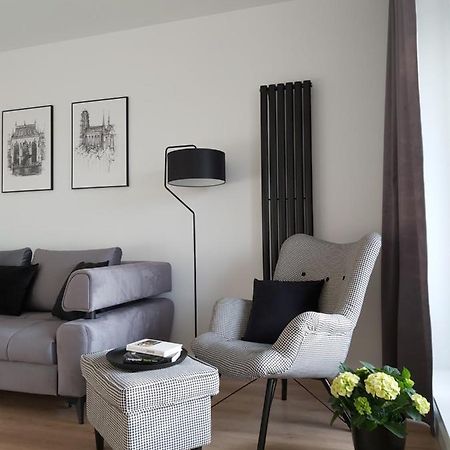 Apartament 150 Zaspa Vvita Z Prywatnym Ogrodem I Tarasem Gdańsk Exterior foto