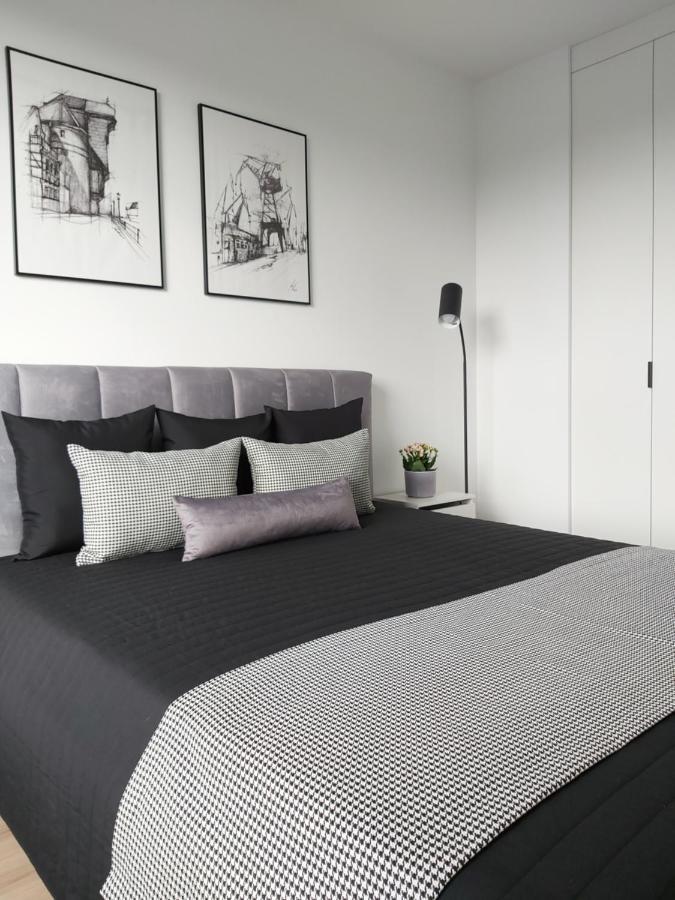 Apartament 150 Zaspa Vvita Z Prywatnym Ogrodem I Tarasem Gdańsk Exterior foto