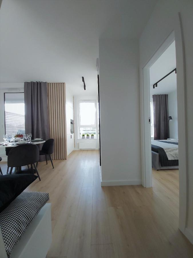 Apartament 150 Zaspa Vvita Z Prywatnym Ogrodem I Tarasem Gdańsk Exterior foto