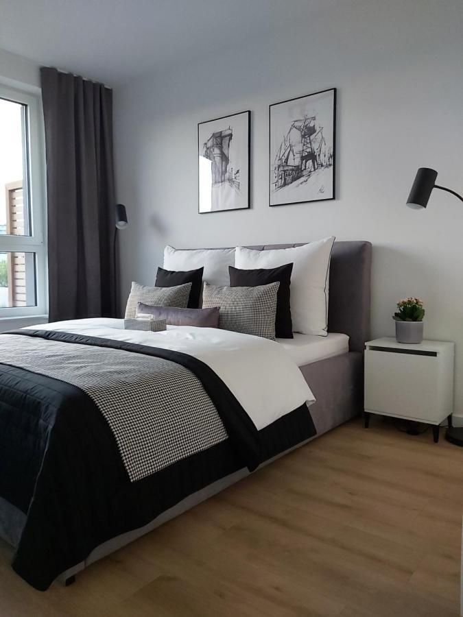 Apartament 150 Zaspa Vvita Z Prywatnym Ogrodem I Tarasem Gdańsk Exterior foto